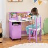 Kids Table and Chair Set for Arts, Crafts, Homework, Home School