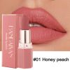 Matte Nude Lipstick Lip Stain Velvet Smooth Lip Stick Waterproof Long Lasting Lip Gloss